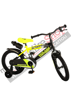 Vélo enfant Volare Sportivo 16" à roulements à billes- Jaune
