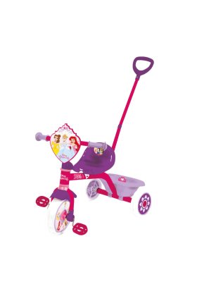 Tricycle à pédales Disney Princess First Trike avec poignée