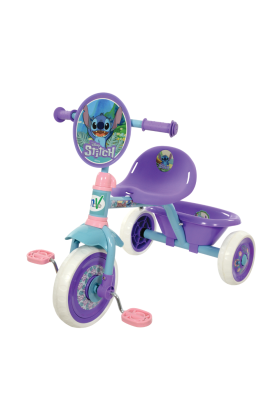 Tricycle à pédales Disney Stitch First Trike avec poignée