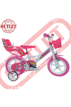 Vélo fille Dino Bikes Licorne 12" - Deuxième choix