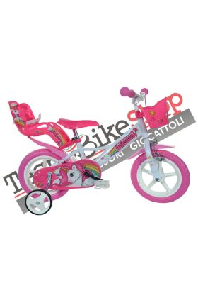 Vélo fille Dino Bikes Licorne 12"