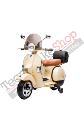 Piaggio VESPA PX150 Moto électrique pour enfants, Ivoire - Second Choice