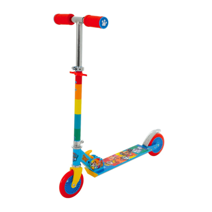 Trottinette pliante en aluminium à 2 roues PAW PATROL pour enfants