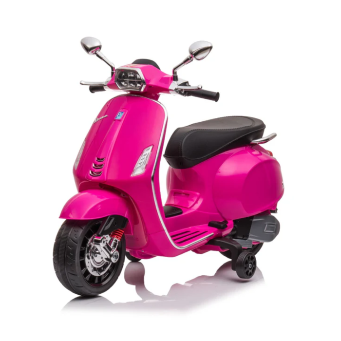Moto électrique Piaggio Vespa Sprint 12V pour enfants - Rose