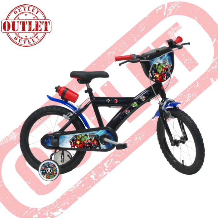 Vélo pour enfants Disney Denver Marvel Avengers 16" - Deuxieme Choix