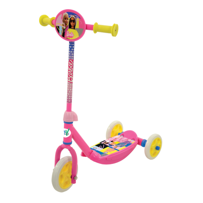Trottinette Barbie Disney à 3 roues pour enfants