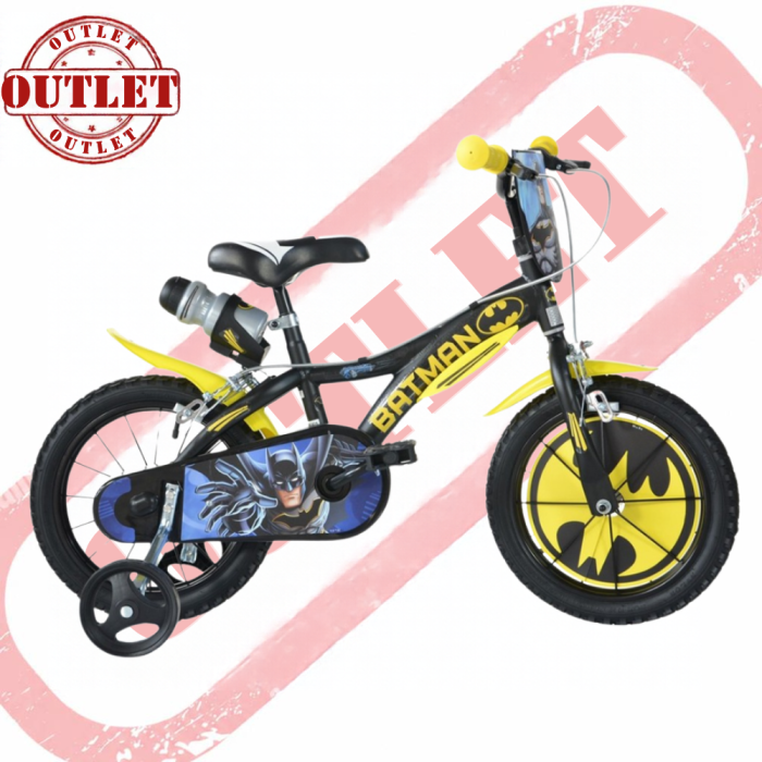 Vélo enfant Dino Bikes Marvel Batman 16" - Deuxième choix