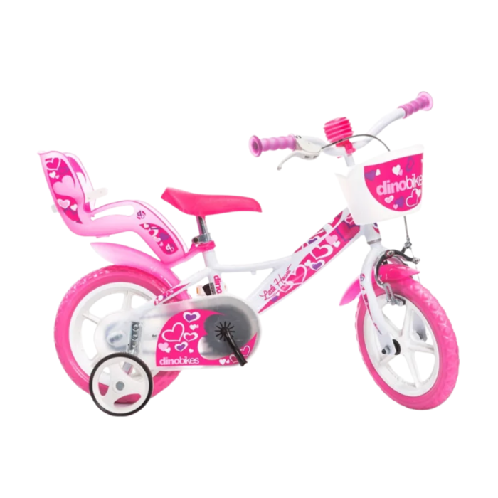 Vélo pour filles Dino Bikes Little Heart 12"