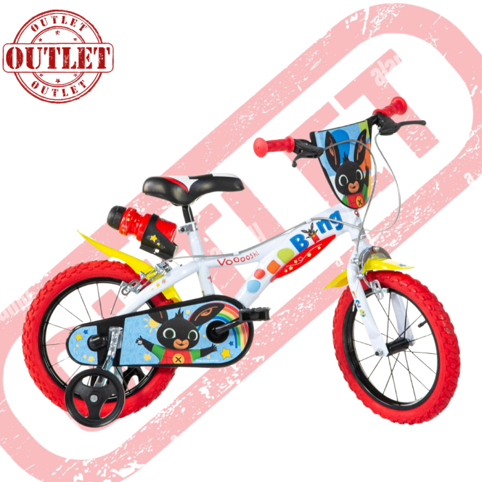Vélo enfant Dino Bikes Bing 14" - Deuxième Choice