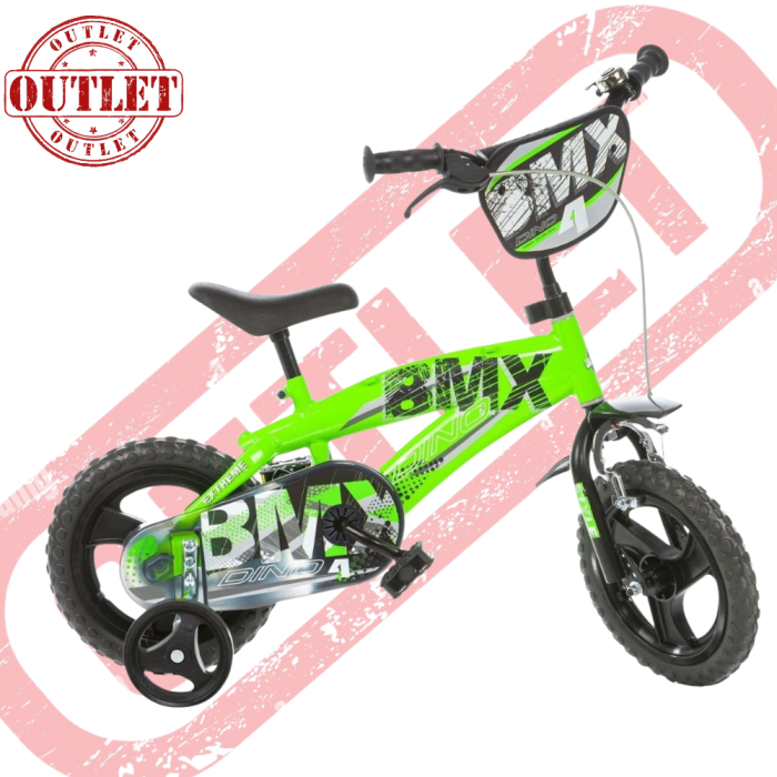 Vélo BMX enfant Dino Bikes 12" - Vert - Duxieme Choice