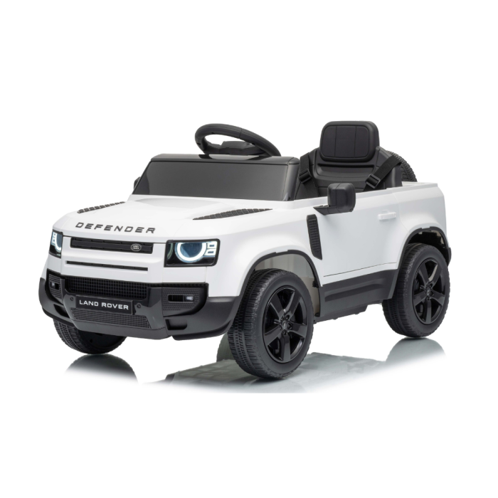 Voiture Électrique pour Enfants Land Rover Defender Small 12V - Blanc 