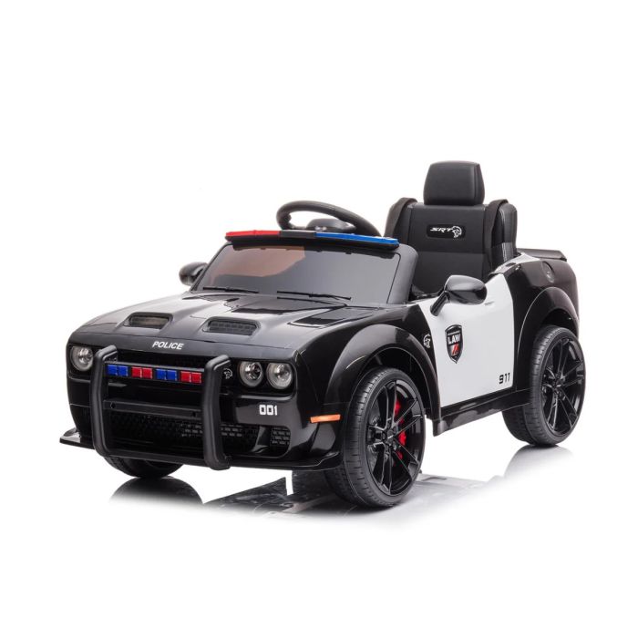 Voiture électrique Dodge Police 12V pour enfants
