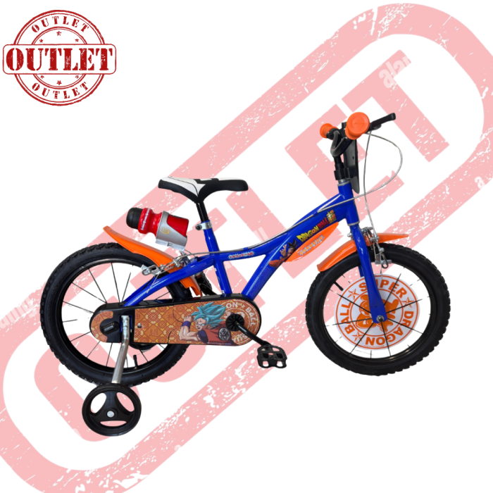 Vélo enfant Dino Bikes Dragon Ball 14" - Deuxième Choix