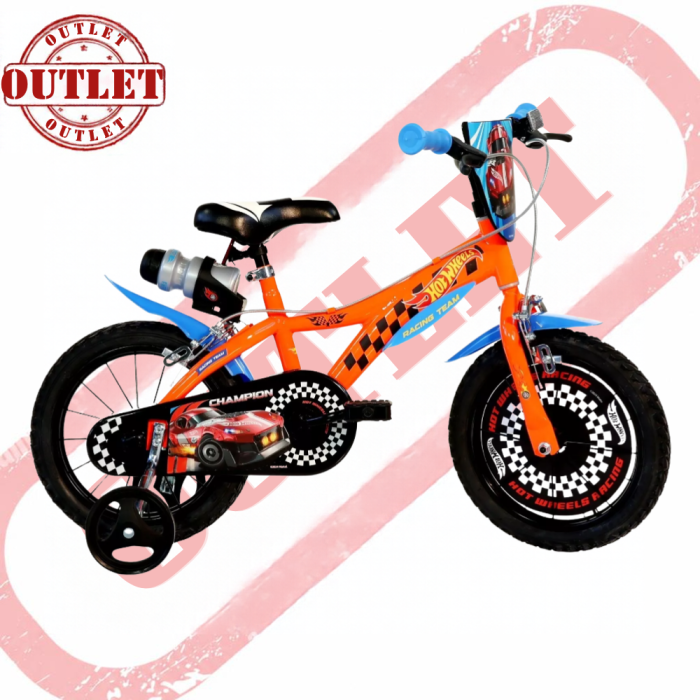 Vélo pour enfants Hot Wheels Dino Bike 16"- Deuxième choix