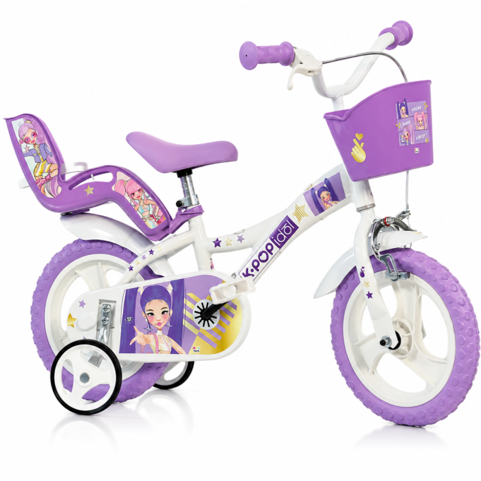 Vélo Fille Dino Bikes K-Pop Idol 12"