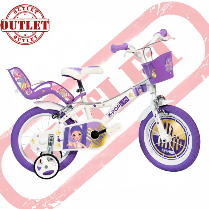 Vélo Fille Dino Bikes K-Pop Idol 16"- Deuxième choix