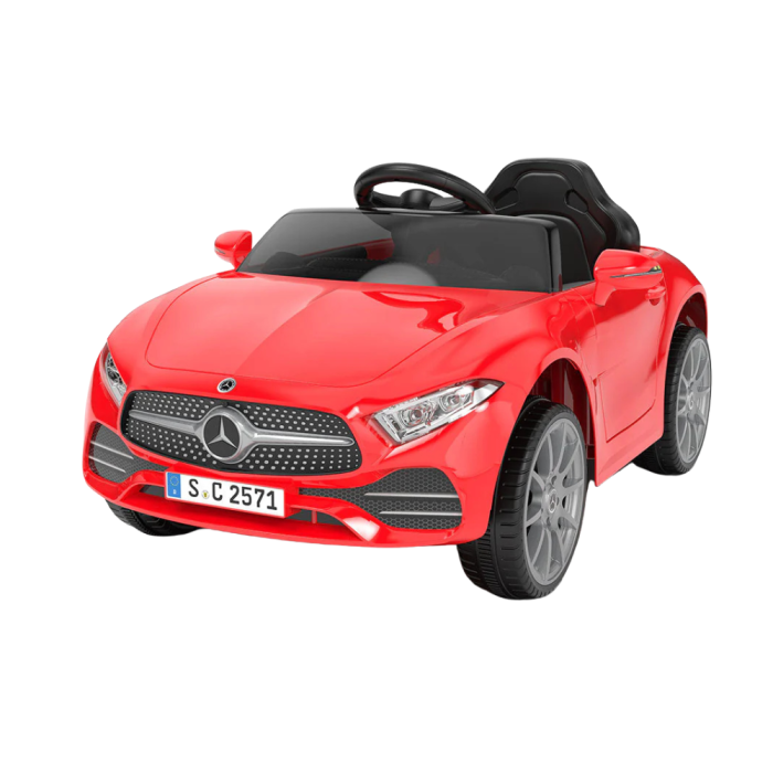 Mercedes CLS Petite voiture électrique 12V pour enfants-Rouge