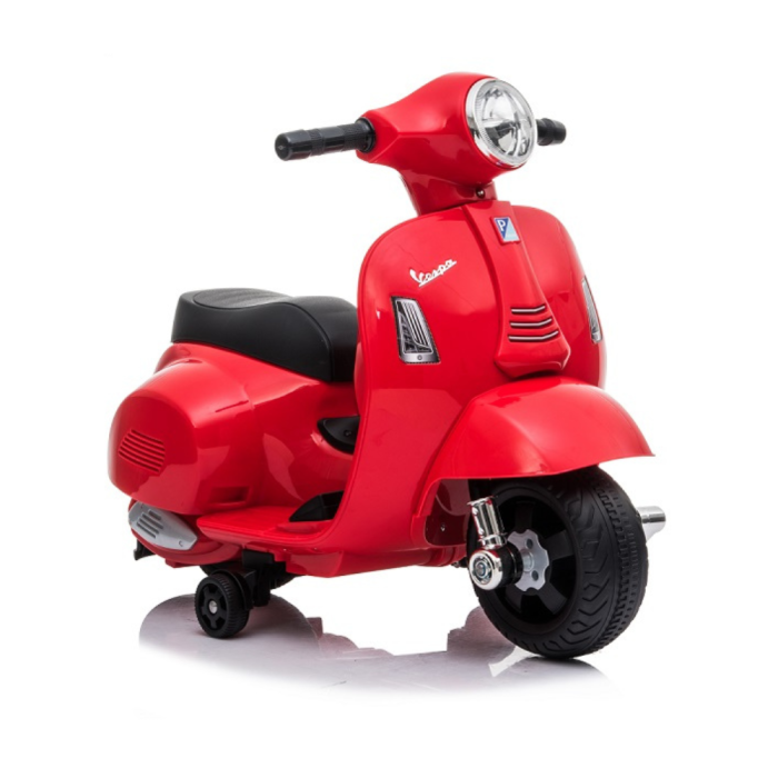 Moto électrique Piaggio Vespa Mini GTS Super 6V pour enfants