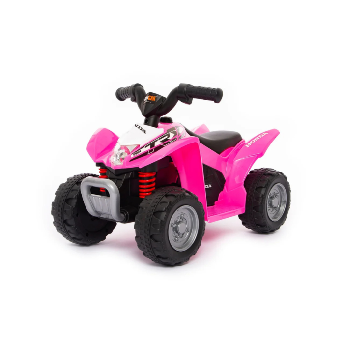Mini Quad Honda Électrique pour Enfants 6V – Rose