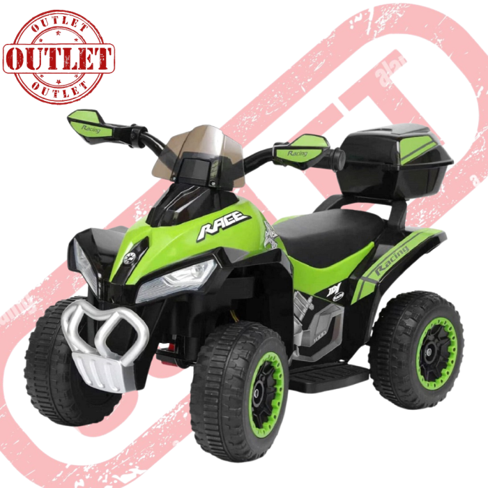 Quad électrique ATV Mini Deluxe 6V pour enfants (Deuxième choix)