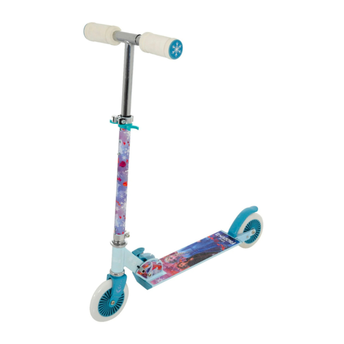 Trottinette pliable en aluminium FROZEN 2 pour enfants avec 2 roues