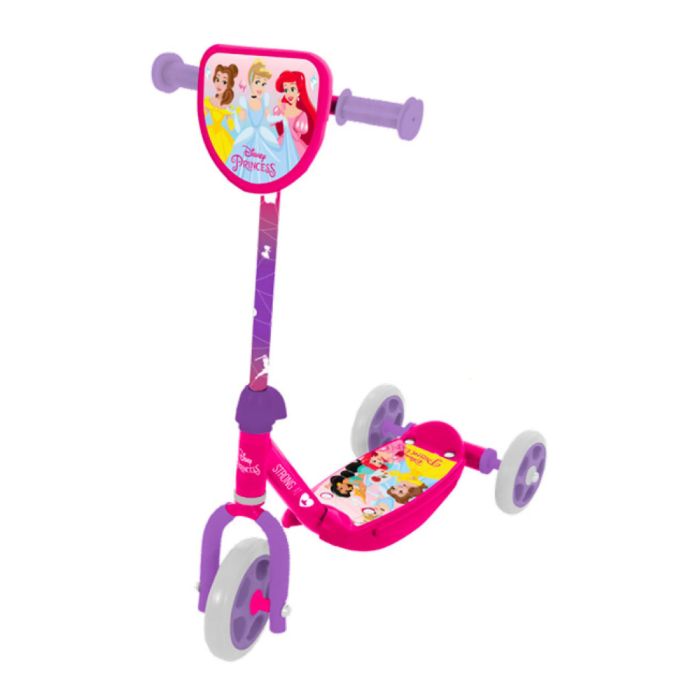Trottinette enfant PRINCESSES à 3 roues en acier