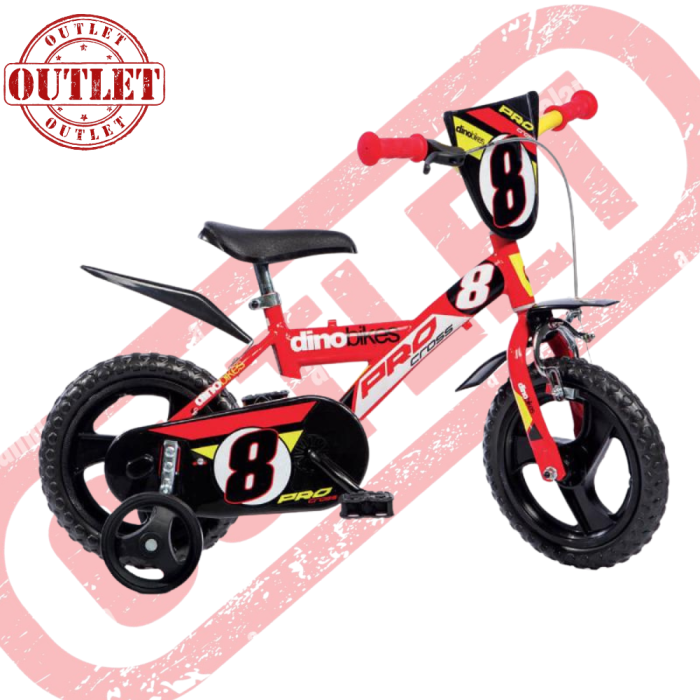 Vélo enfant Dino Bikes Pro Cross 12" - Deuxième choix