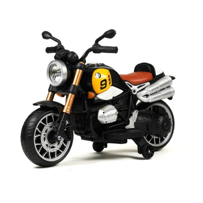 Moto Elettrica Bambini Scrambler 12V 7Ah-Noir