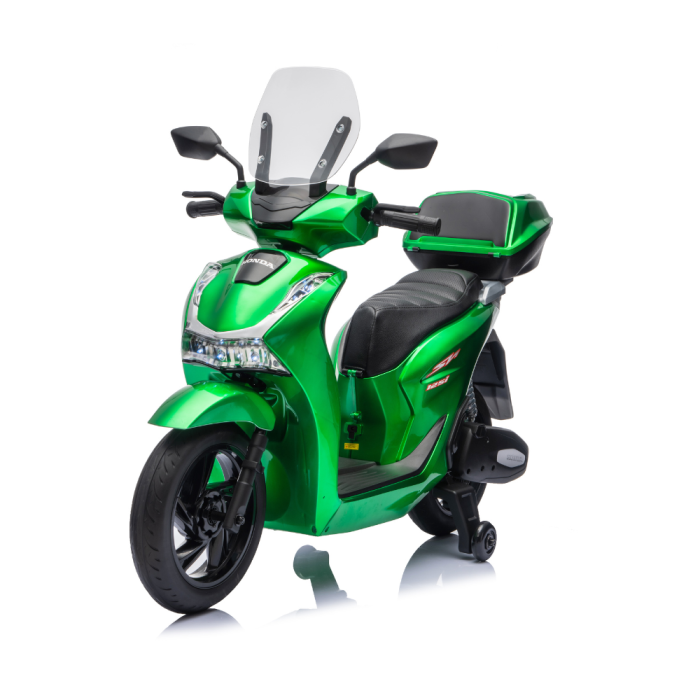 Moto Électrique pour Enfants Honda SH125 Peinte 12V avec Licence Officielle Honda