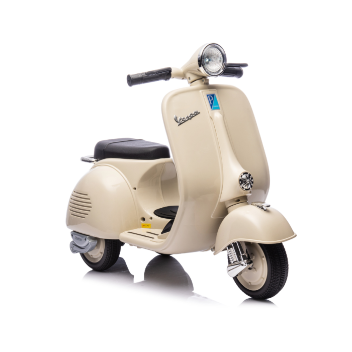  Vespa Sidecar Small Special 6V pour Enfants avec Licence Officielle Piaggio-Ivoire