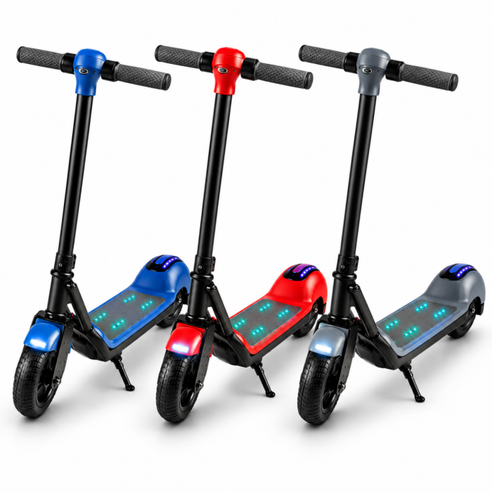 Trottinette Électrique SIMATE S4 24V 110W pour Enfants - 3 Vitesses  