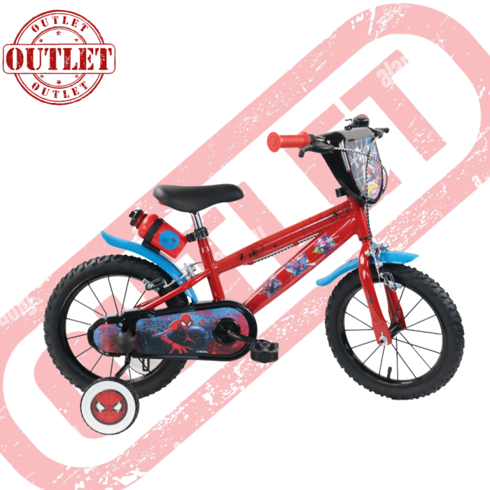 Vélo enfant Denver Marvel Spiderman 16" - Deuxième Choix