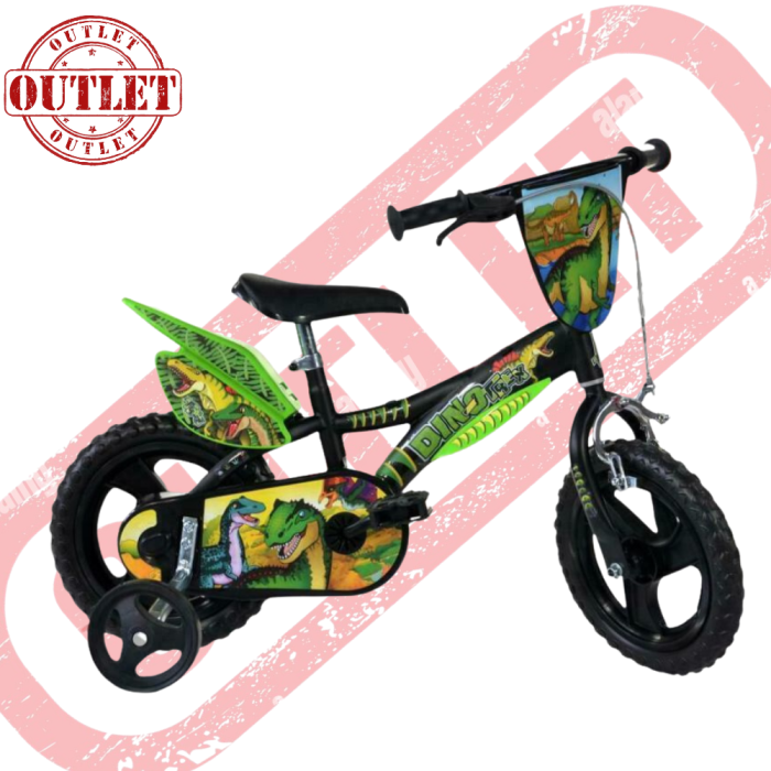 Vélo enfant Dino Bikes Dinosaure T-REX 12" - Deuxième Choice