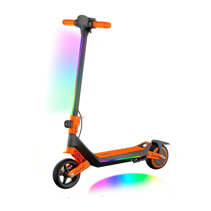 Trottinette Électrique U8 24V Lithium pour Enfants et Adolescents – 3 Vitesses Orange