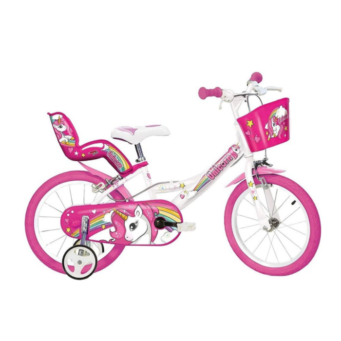 Vélo fille Dino Bikes Licorne 14"